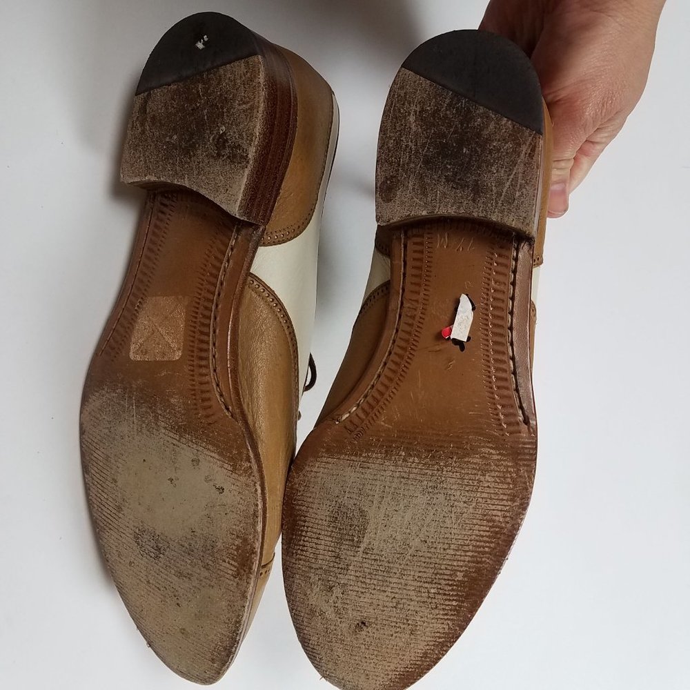 Gary's International Oxfords Flats Sz 7.5 Brown - Picture 7 of 10